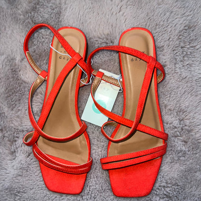 Sandalias Naranja Target
