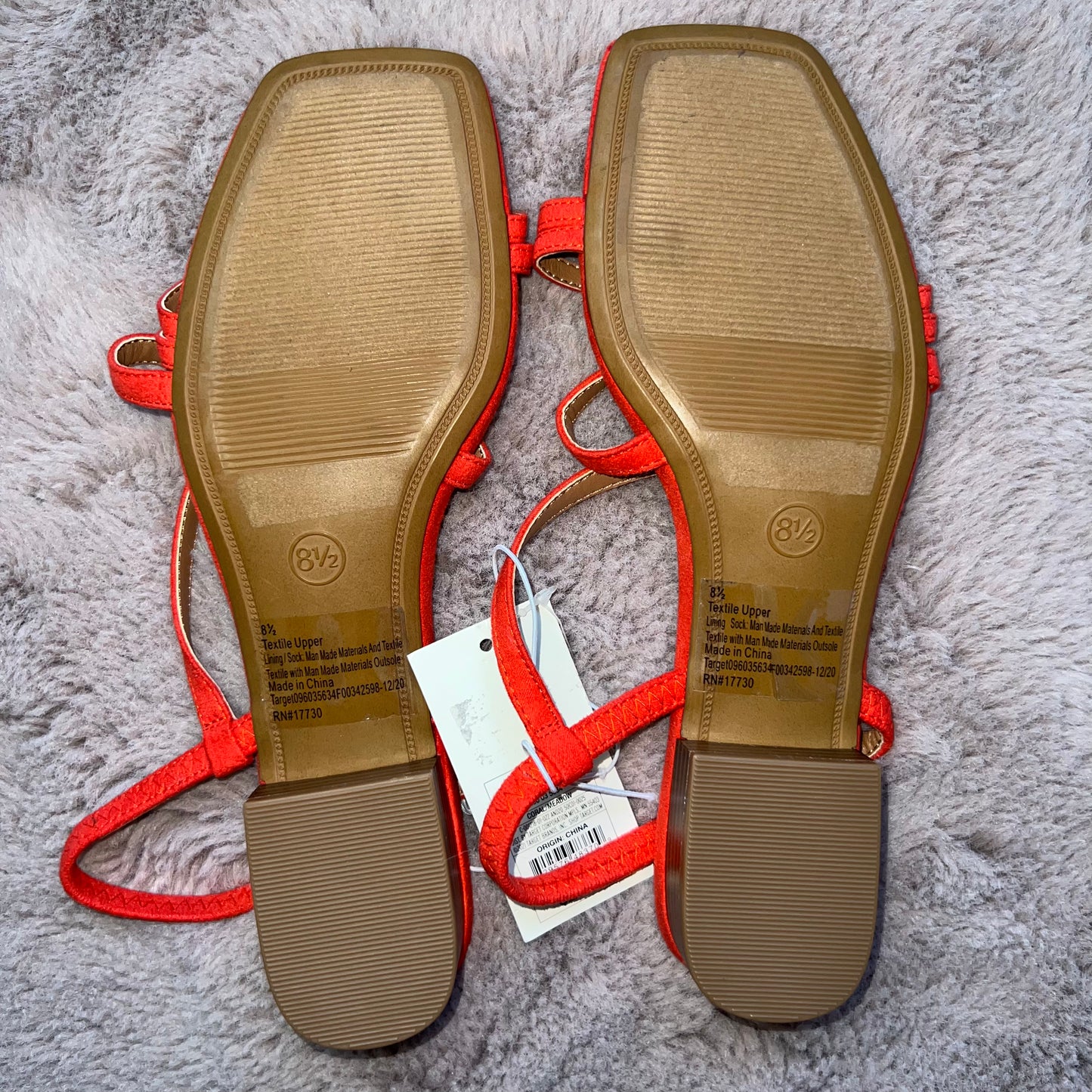 Sandalias Naranja Target