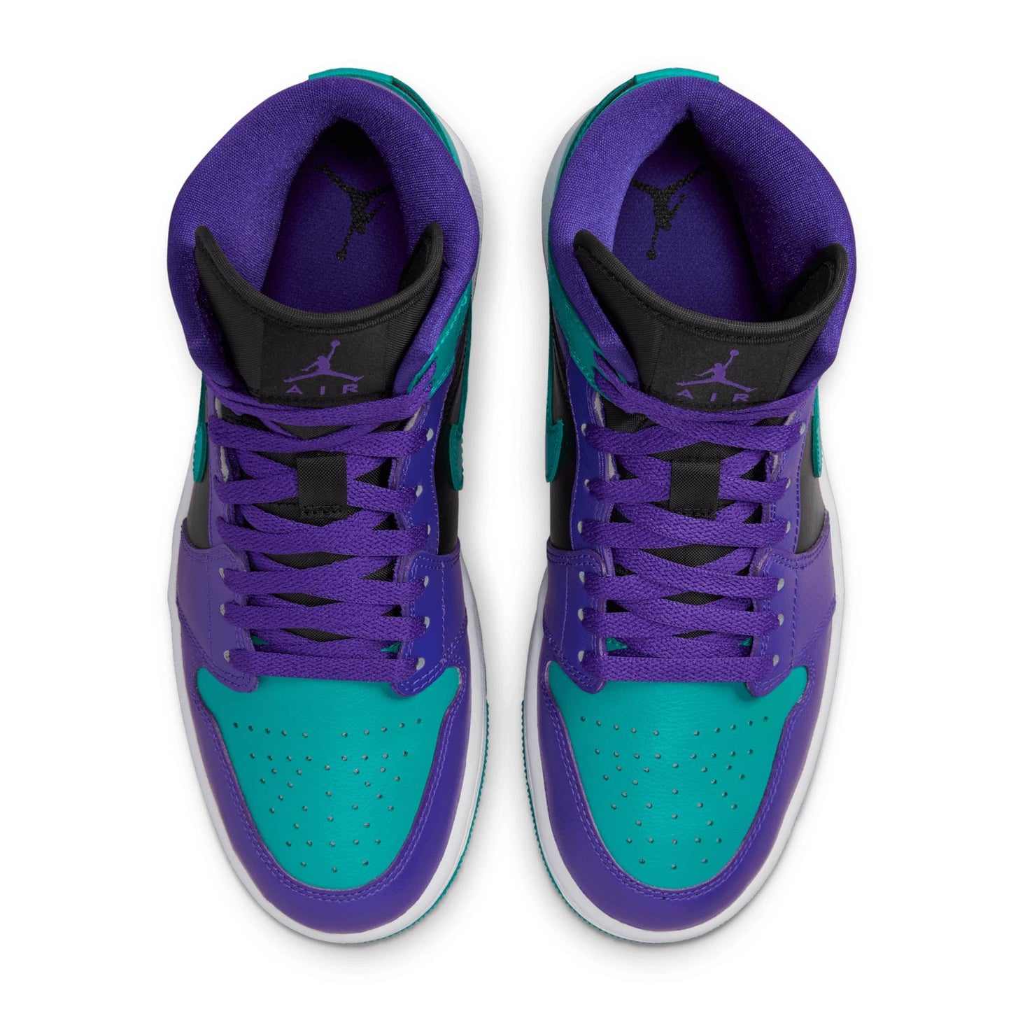 Tenis Air Jordan 1 Mid Black Grape