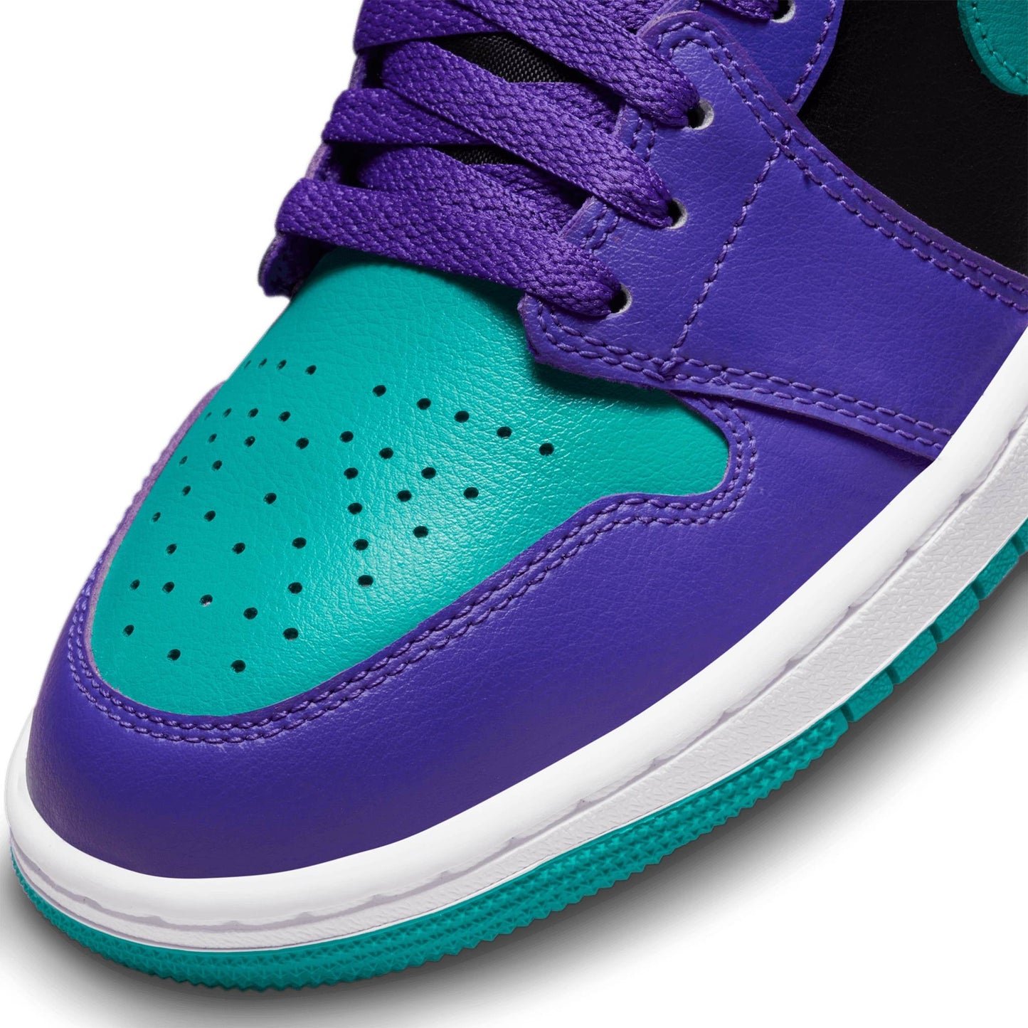 Tenis Air Jordan 1 Mid Black Grape